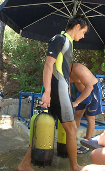 Crew at Deep Sea Diving Turkey Alanya/Karaburun